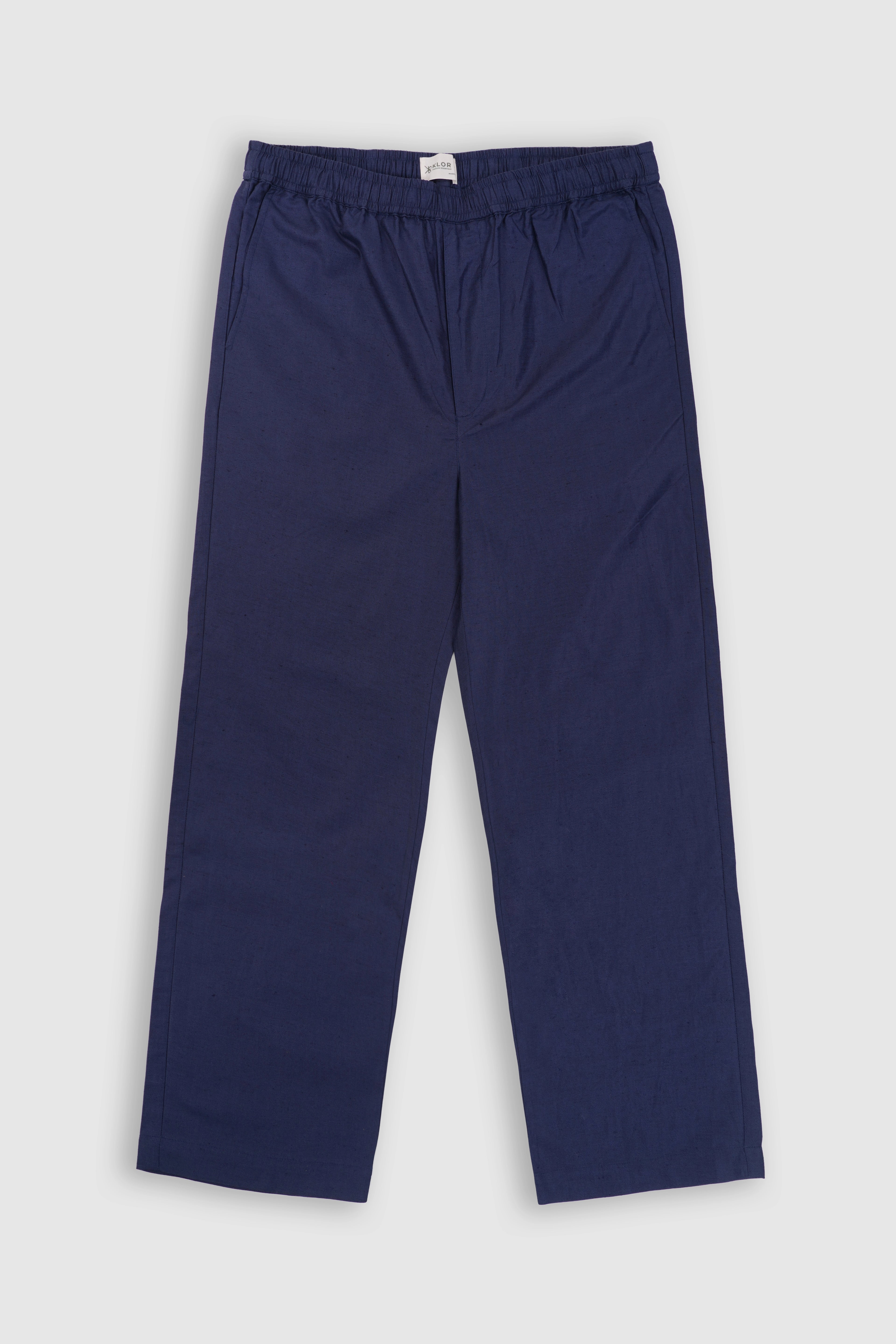 100 % Washed Linen Easy Pants