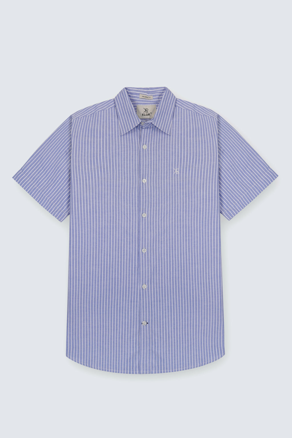 Coastal Stripe Half Sleeve Shirt | Premium Cotton – The Klor
