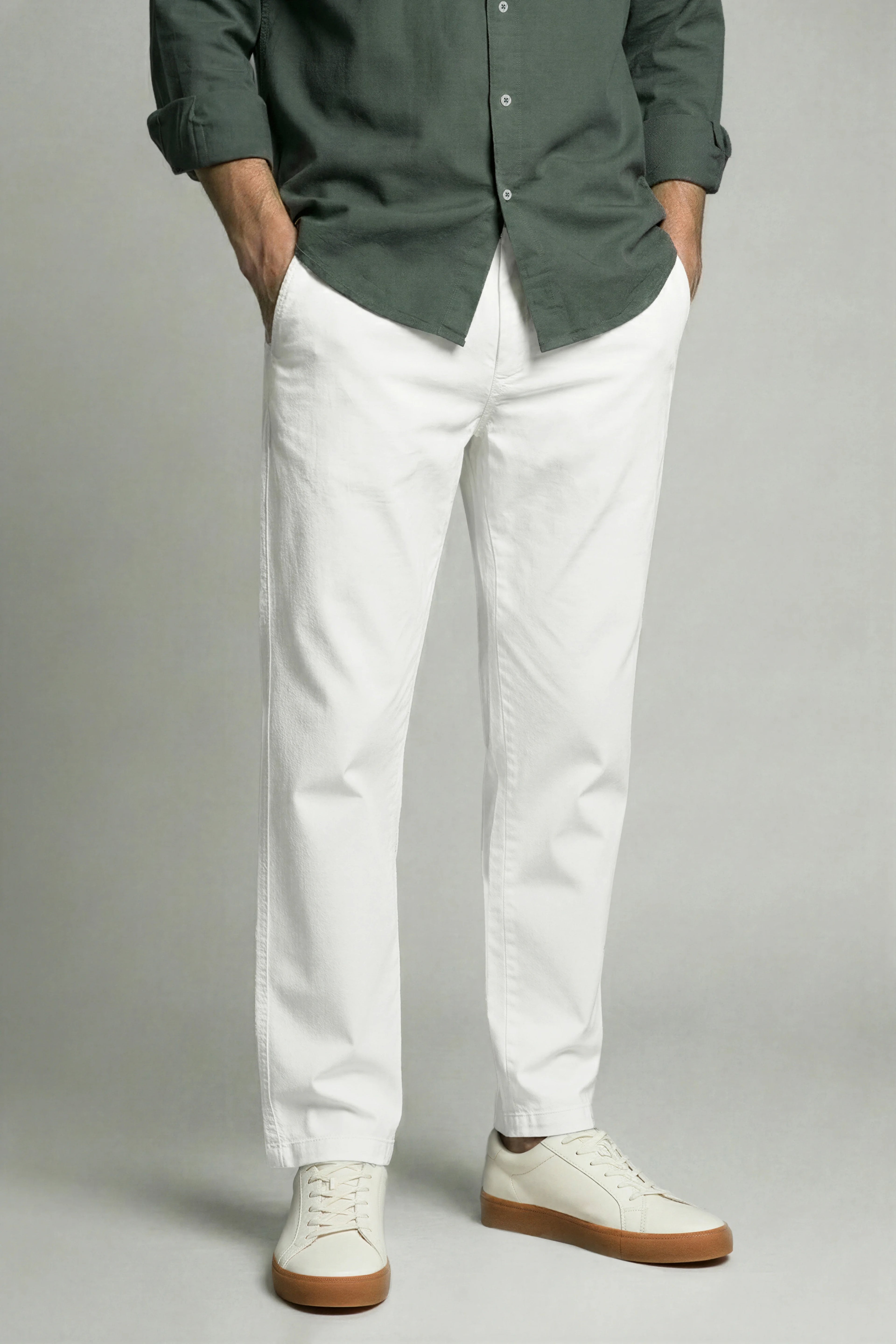 Linen easy pants