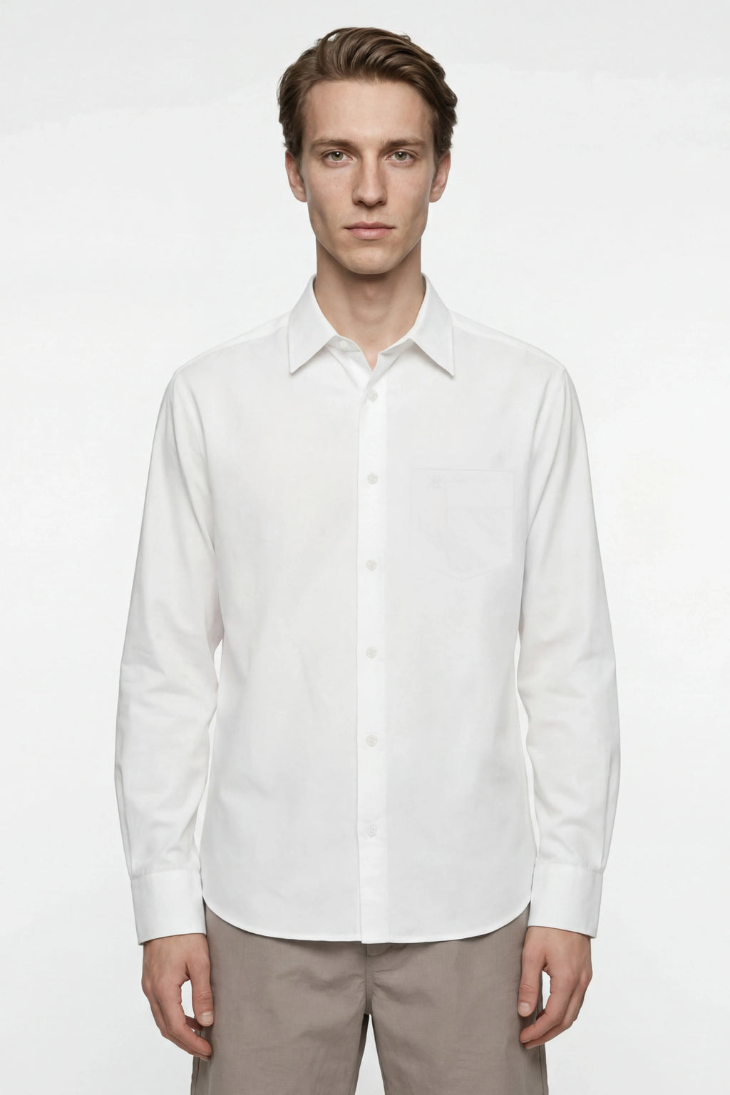 Classic Satin Shirt | Cotton Satin – The Klor