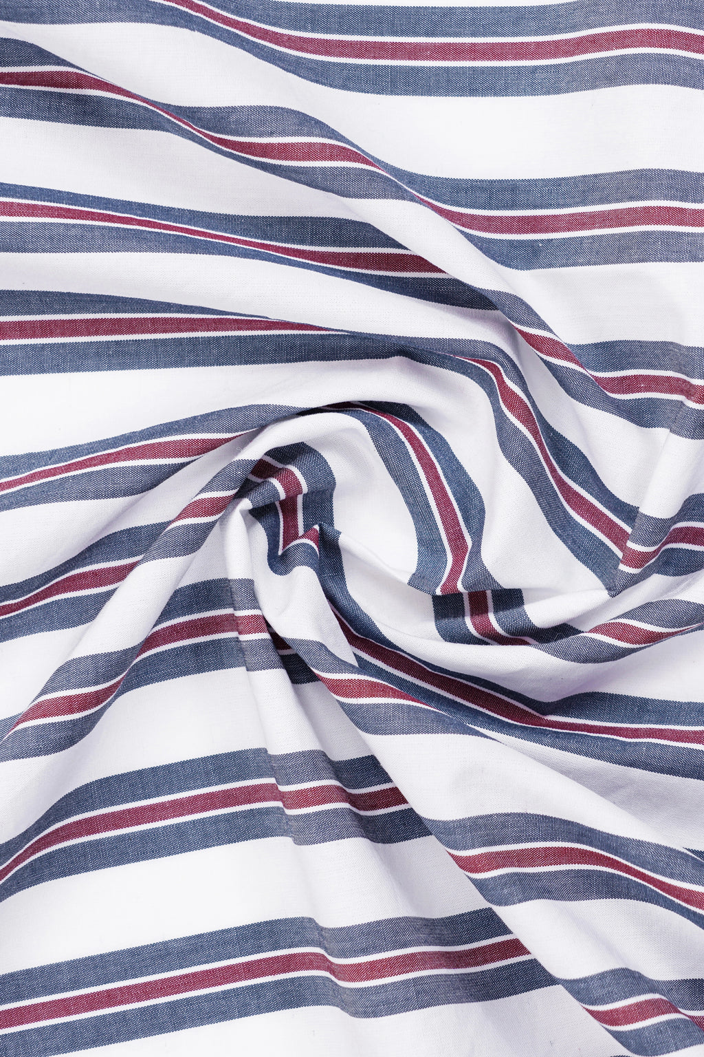 Vivid Stripe Half Sleeve Shirt | Summer Cotton – The Klor