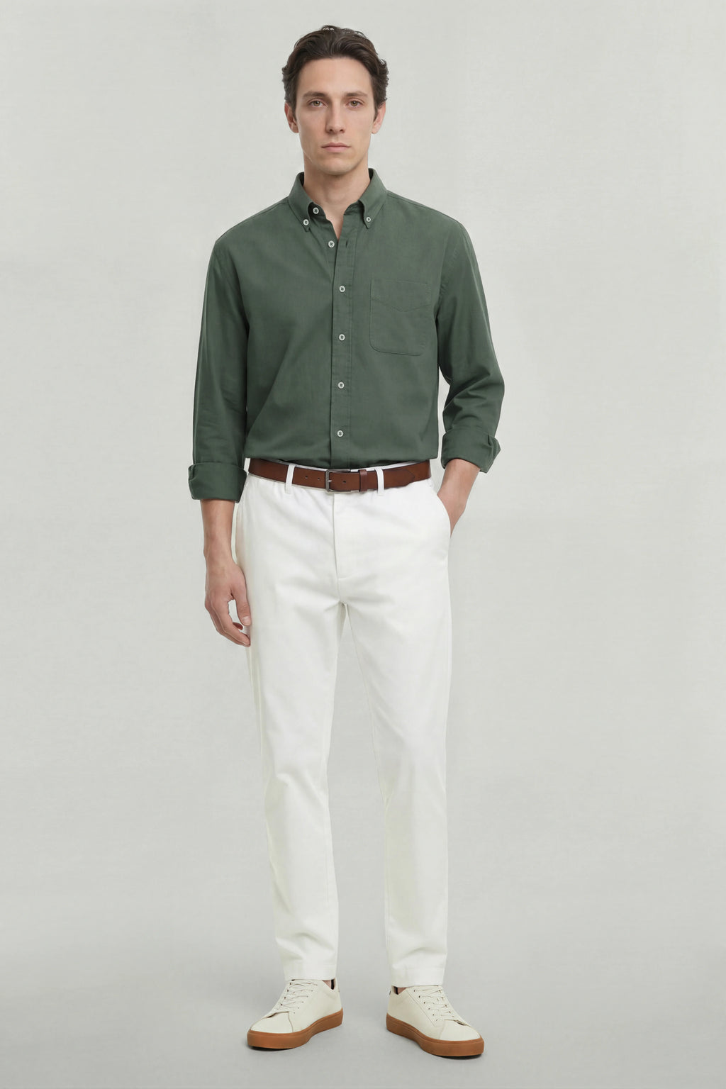 Tailored Linen Trousers | Structured Fit – The Klor