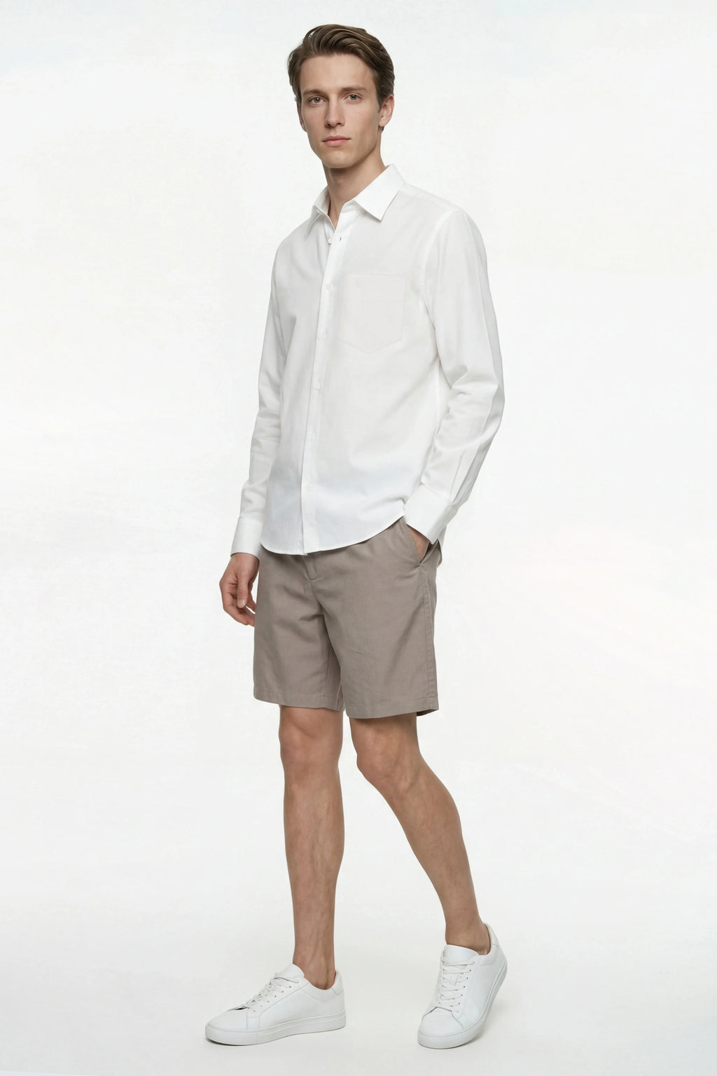 Classic Satin Shirt | Cotton Satin – The Klor